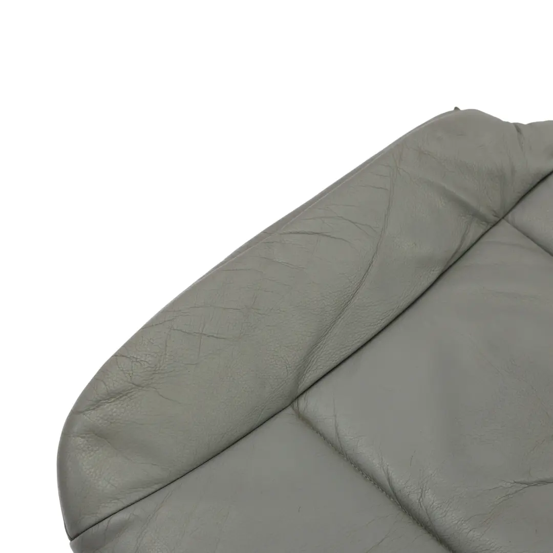 Seat Cover BMW E60 E61 Front Left Right Seat N/O/S Leather Trim Panel Grey