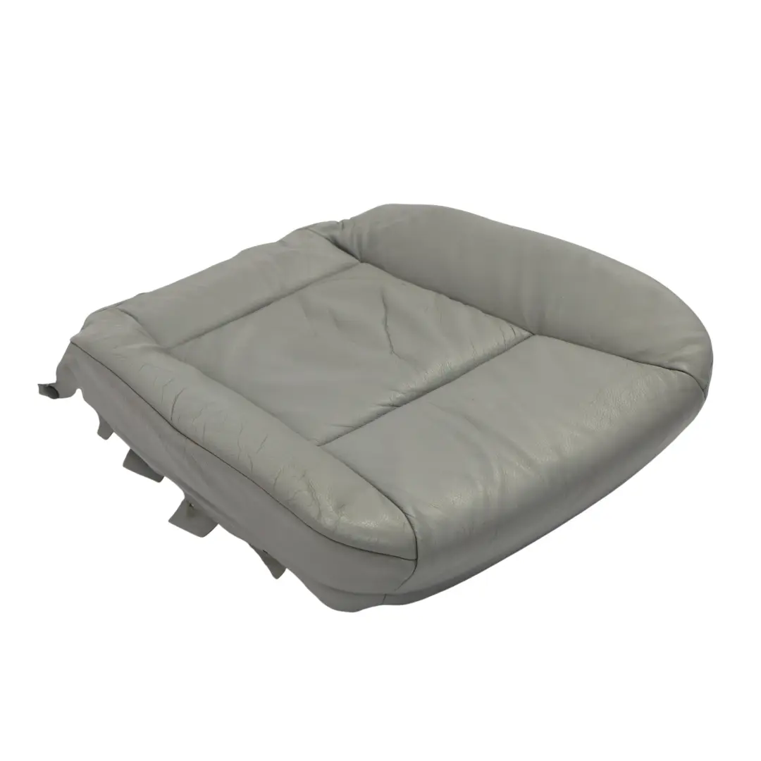 Seat Cover BMW E60 E61 Front Left Right Seat N/O/S Leather Trim Panel Grey