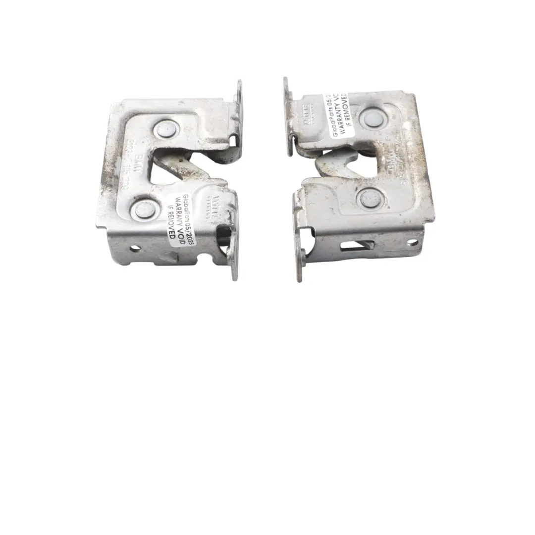 BMW E60 E81 E87 E90 E91 2x Bonnet Open Catch Lock Release Mechanism Set 7115229
