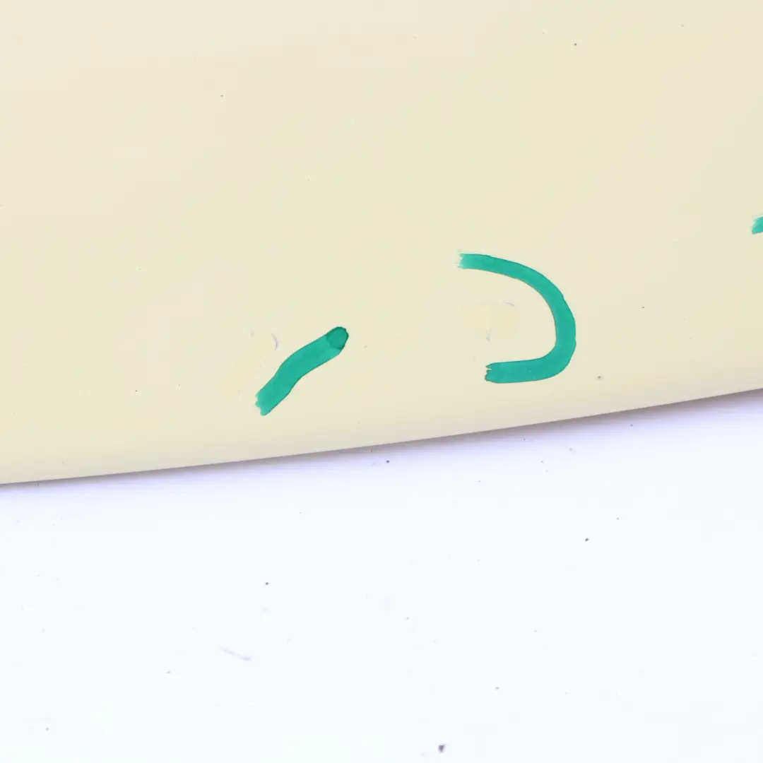 Mini Cooper R56 Rear Wing Spoiler Panel Trunk Lid Trim Liquid Yellow - 902
