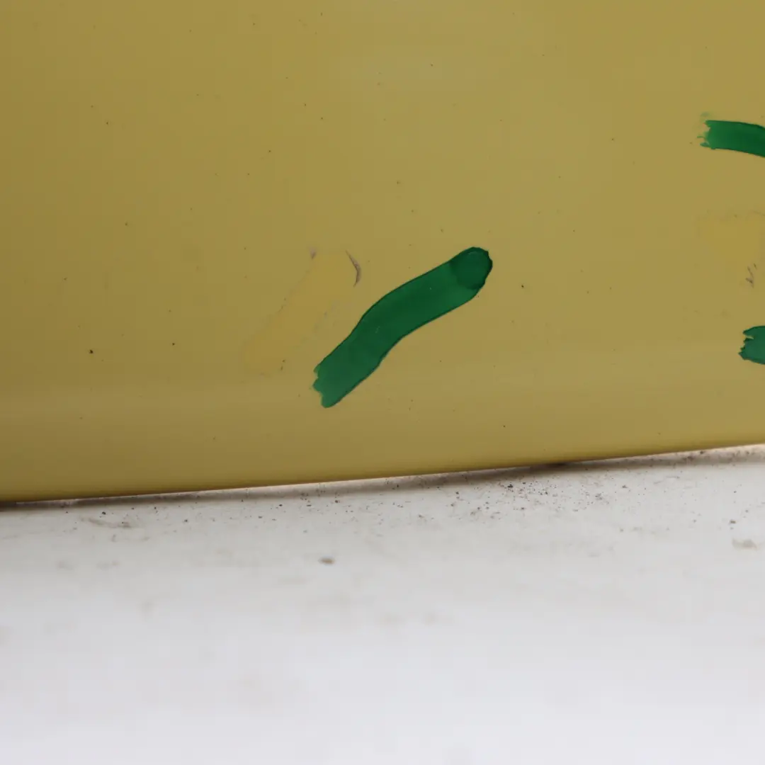 Mini Cooper R56 Rear Wing Spoiler Panel Trunk Lid Trim Liquid Yellow - 902