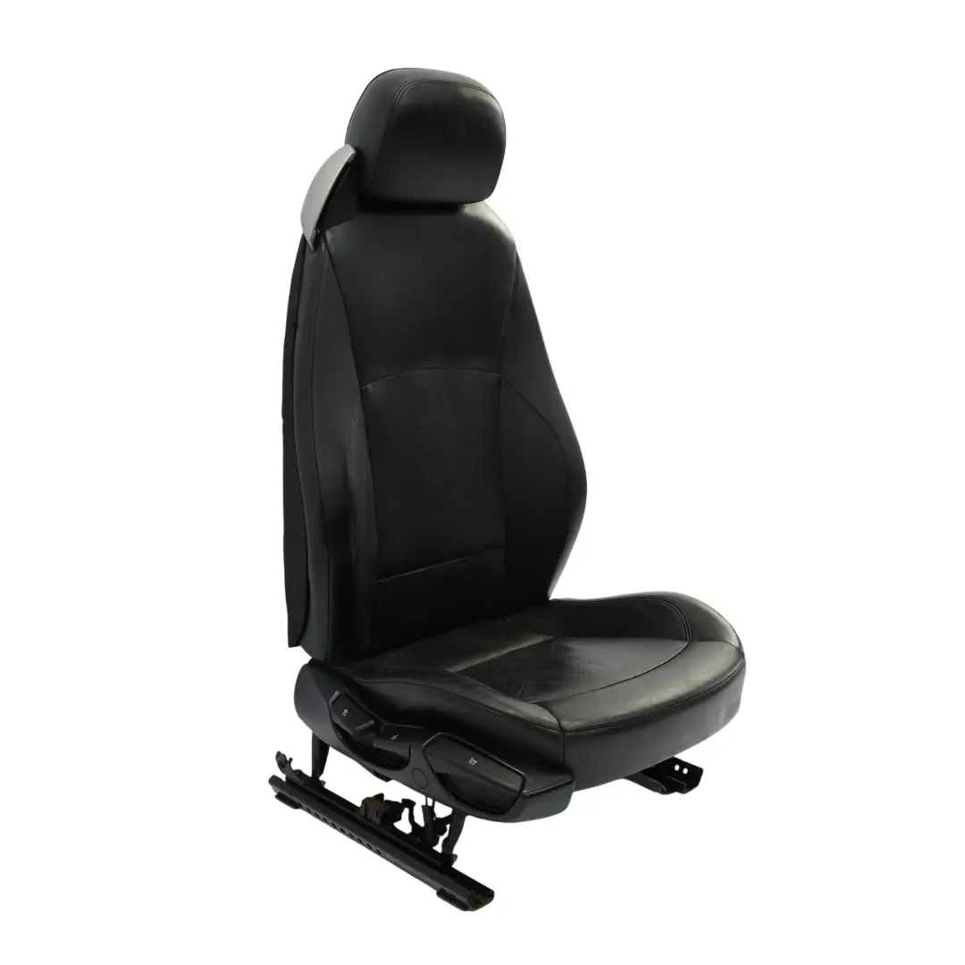 BMW Z4 E85 Cabrio Roadster Delantero Derecho Cuero Negro Oregon Asiento