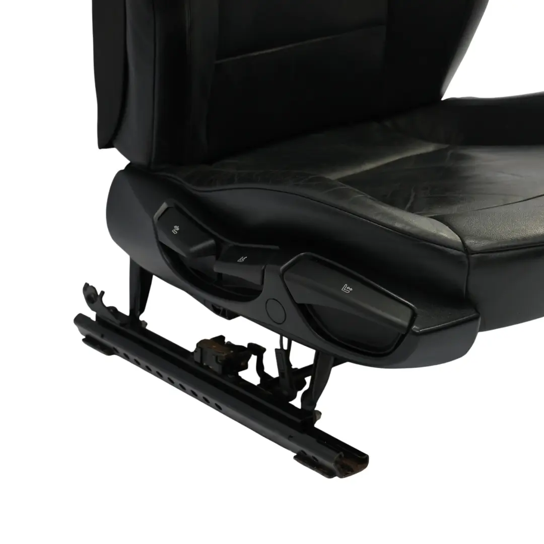 BMW Z4 E85 Cabrio Roadster Delantero Derecho Cuero Negro Oregon Asiento