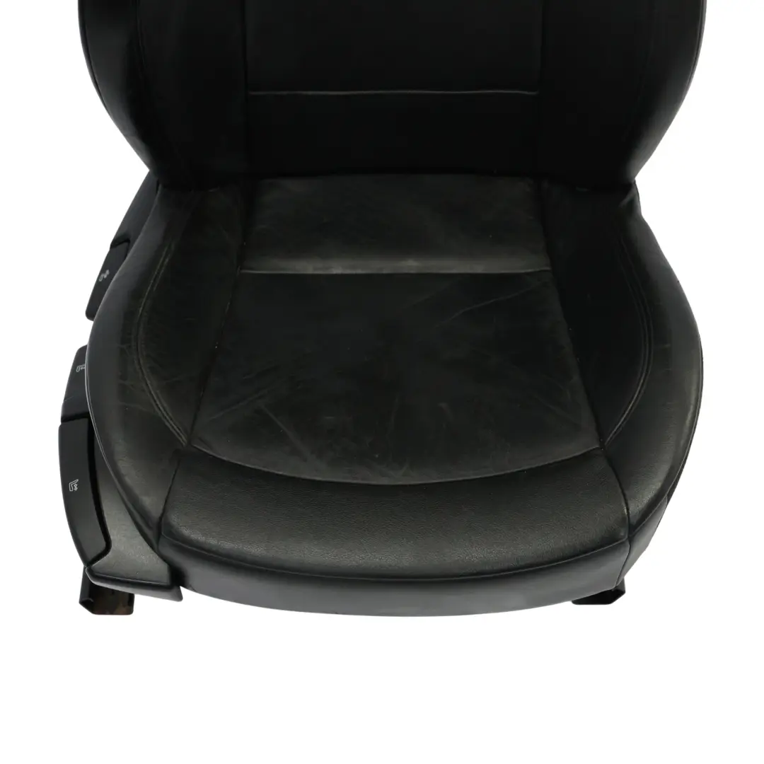 BMW Z4 E85 Cabrio Roadster Delantero Derecho Cuero Negro Oregon Asiento