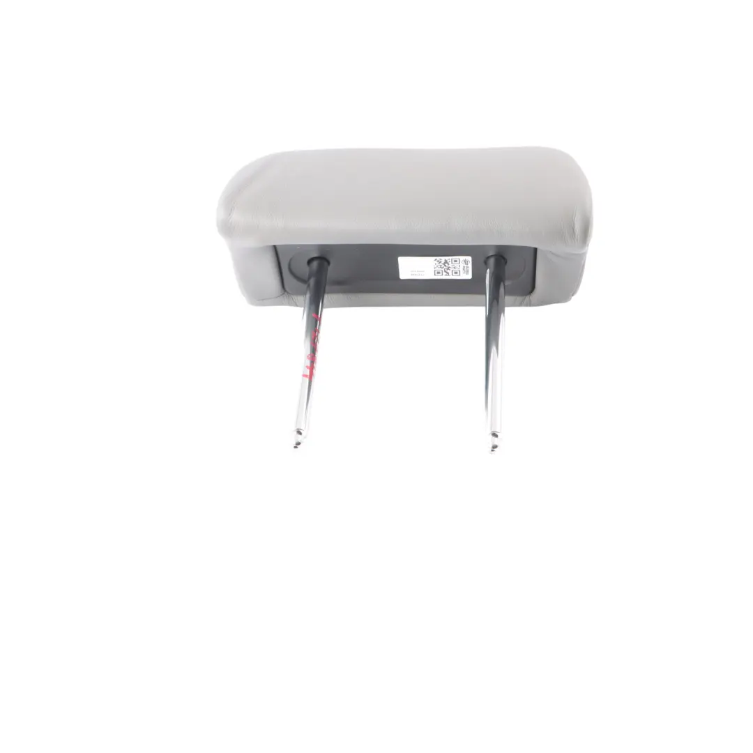BMW E65 Rear Seat Left Right N/O/S Leather Headrest Grey