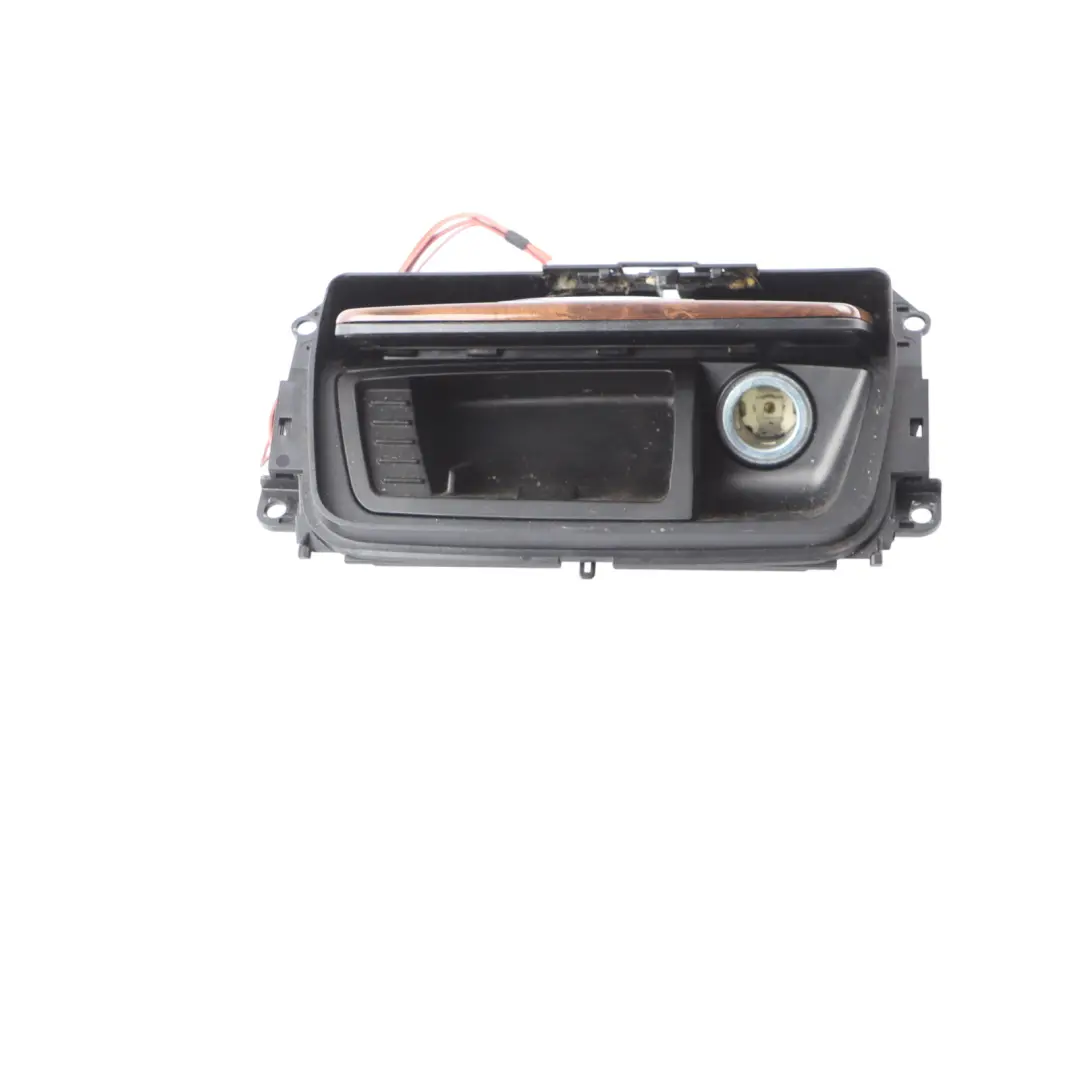 BMW E90 E91 Centre Console Ashtray Ash Cover Wood Poplar Woodgrain