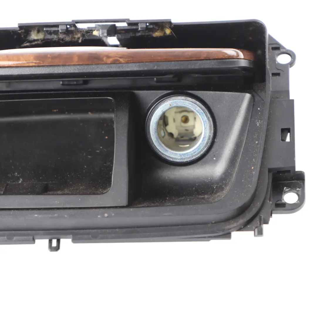 BMW E90 E91 Centre Console Ashtray Ash Cover Wood Poplar Woodgrain
