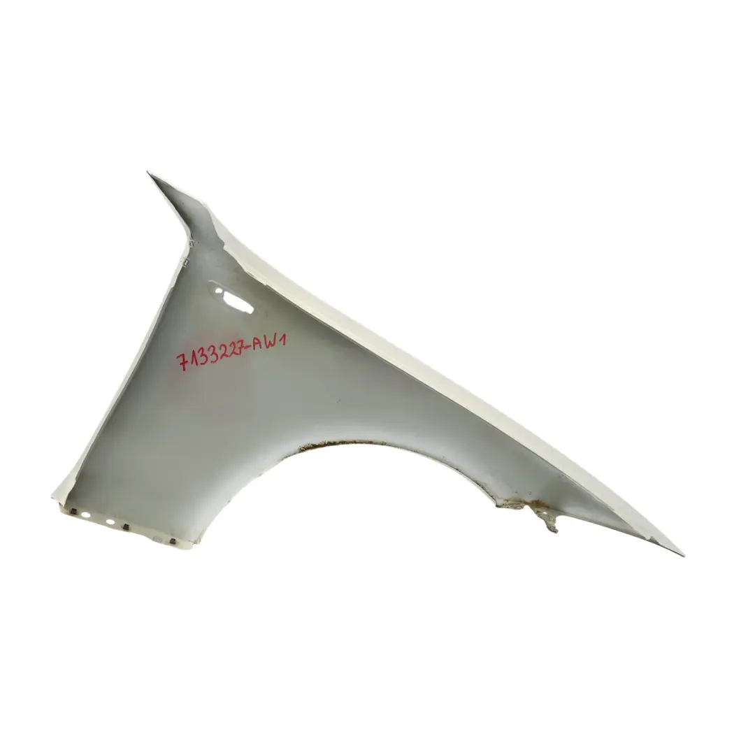 Side Panel BMW E81 E87 Wing Fender Front Left N/S Alpinweiss Alpine White - 300