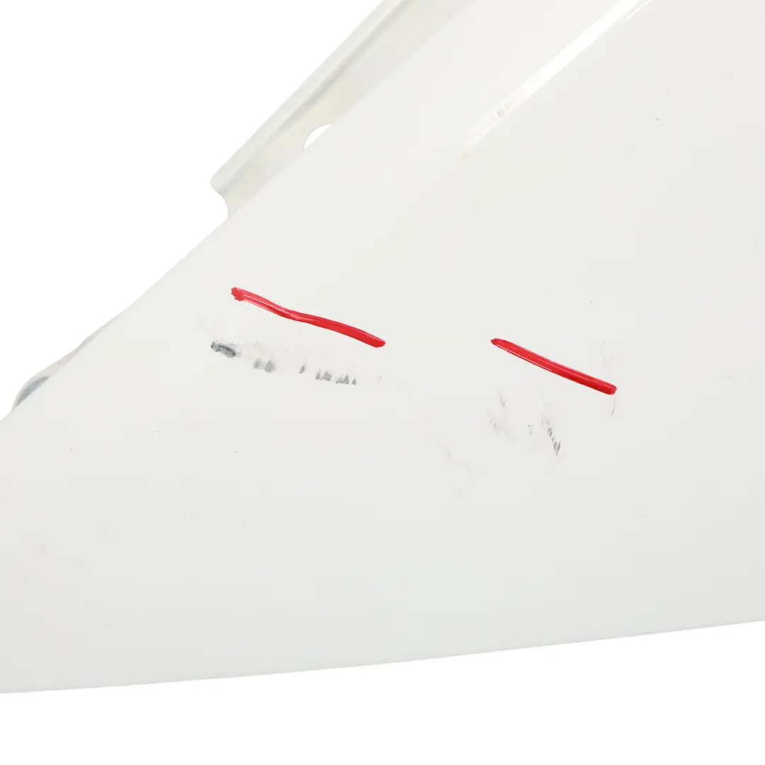 Side Panel BMW E81 E87 Wing Fender Front Left N/S Alpinweiss Alpine White - 300
