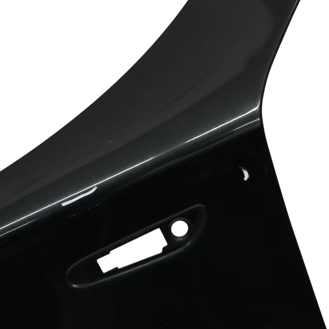 BMW E81 E87 Błotnik Przedni Lewy Black Sapphire Czarny Metalik - 475