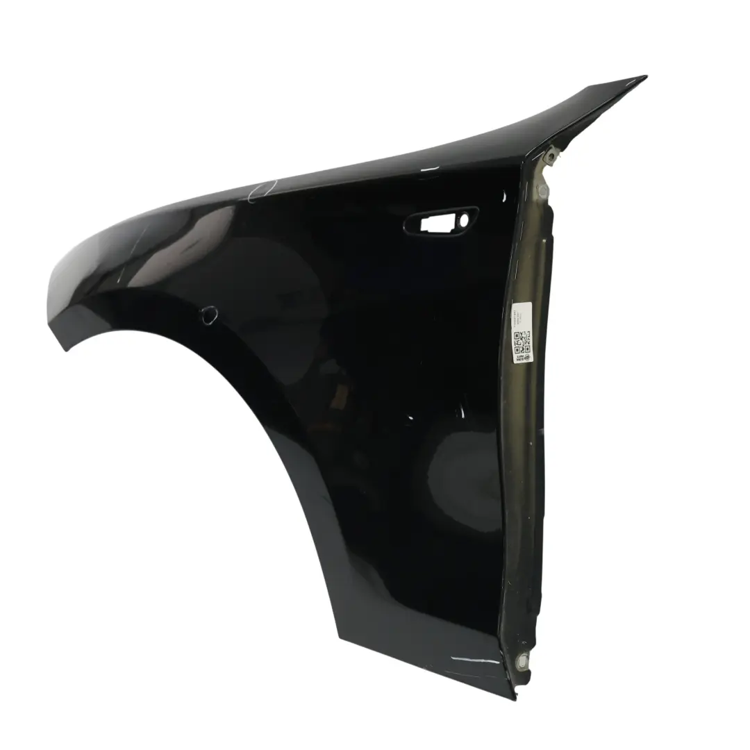 BMW E81 E87 Błotnik Przedni Lewy Black Sapphire Czarny Metalik - 475