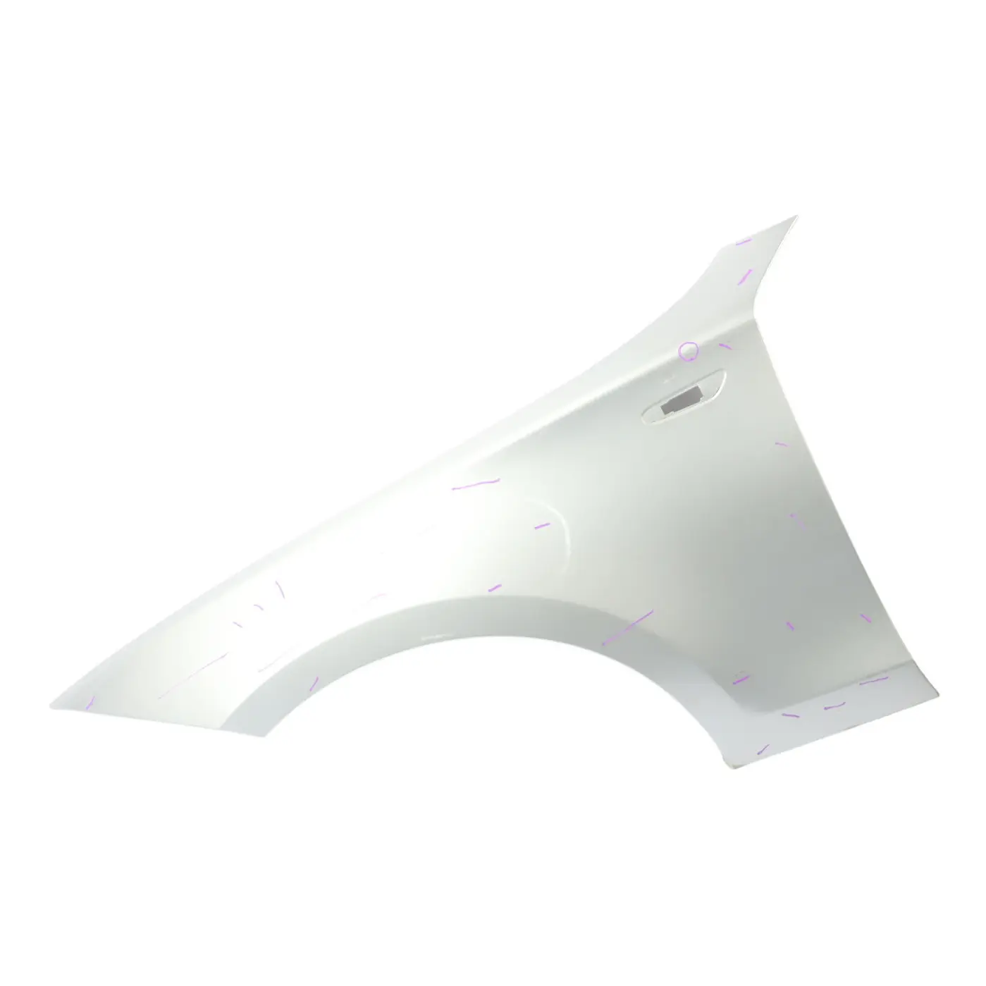 BMW E81 E87 Side Panel Wing Fender Front Left N/S Titansilber Silver - 354