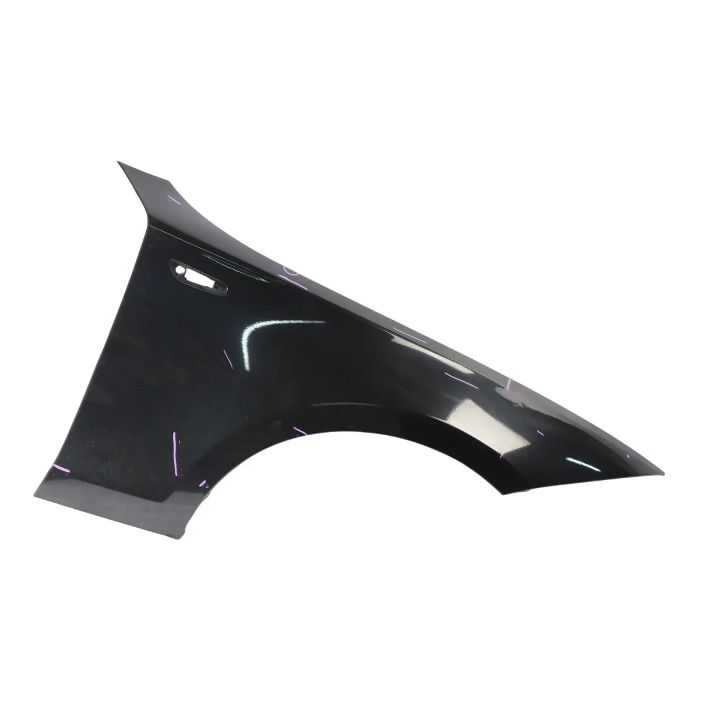 BMW E81 E87 Side Panel Fender Wing Front Right O/S Black Sapphire Metallic 475