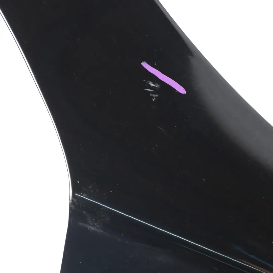 BMW E81 E87 Side Panel Fender Wing Front Right O/S Black Sapphire Metallic 475