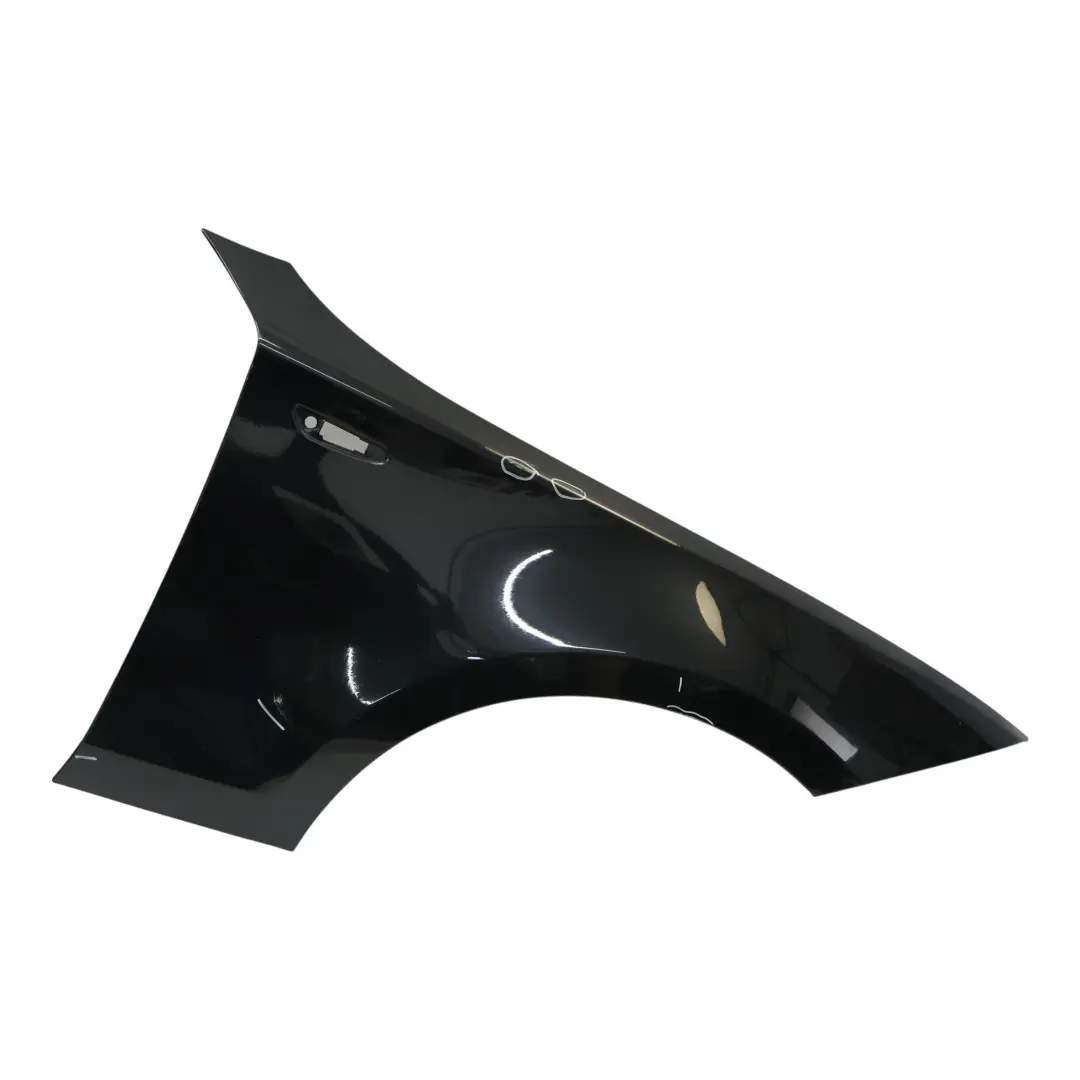 BMW E81 E87 Side Panel Fender Wing Front Right O/S Black Sapphire - 475