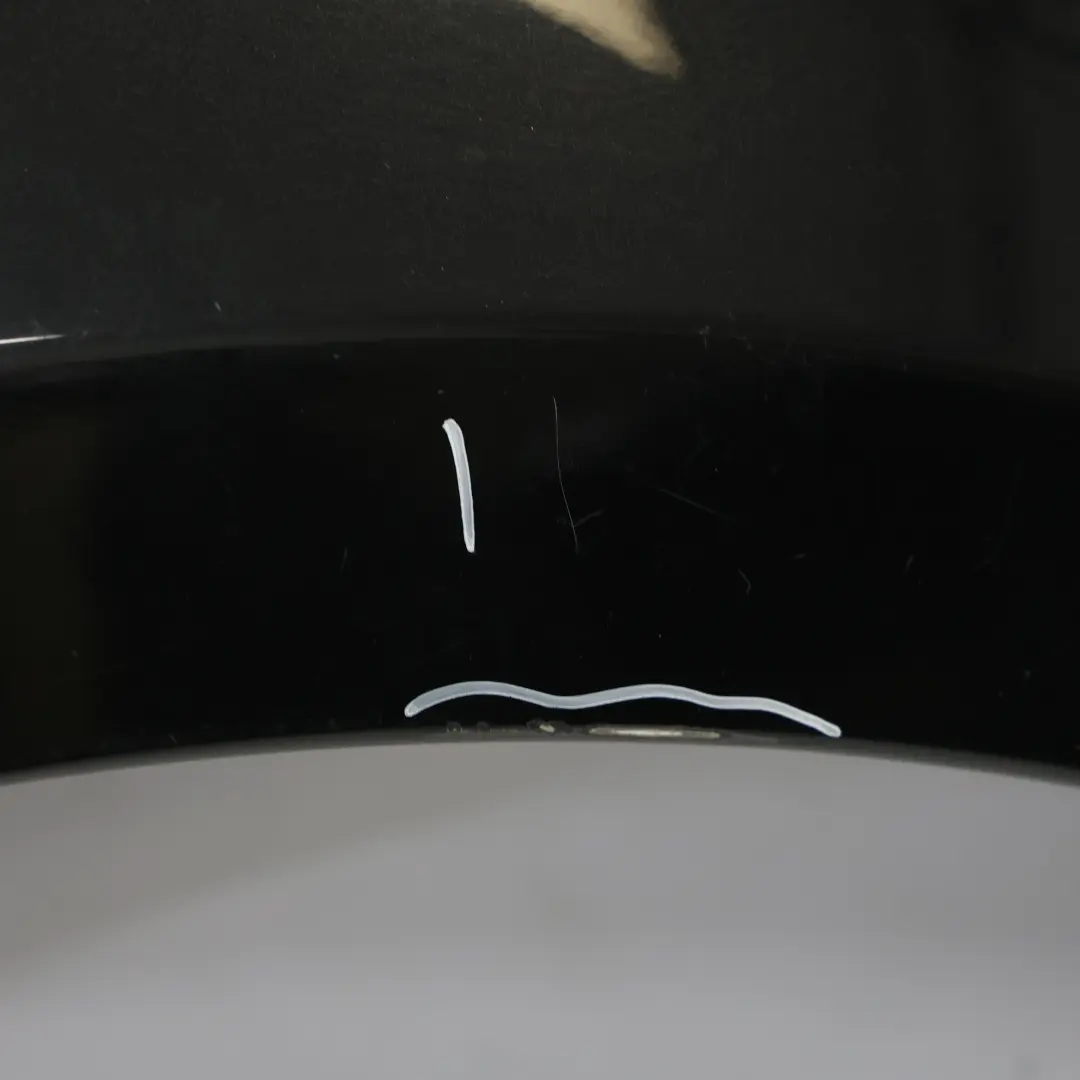 BMW E81 E87 Side Panel Fender Wing Front Right O/S Black Sapphire - 475