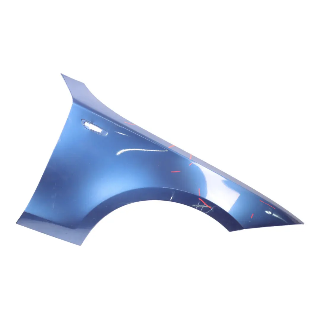 BMW E81 E87 Side Wing Panel Fender Wing Front Right O/S Montego Blue - A51