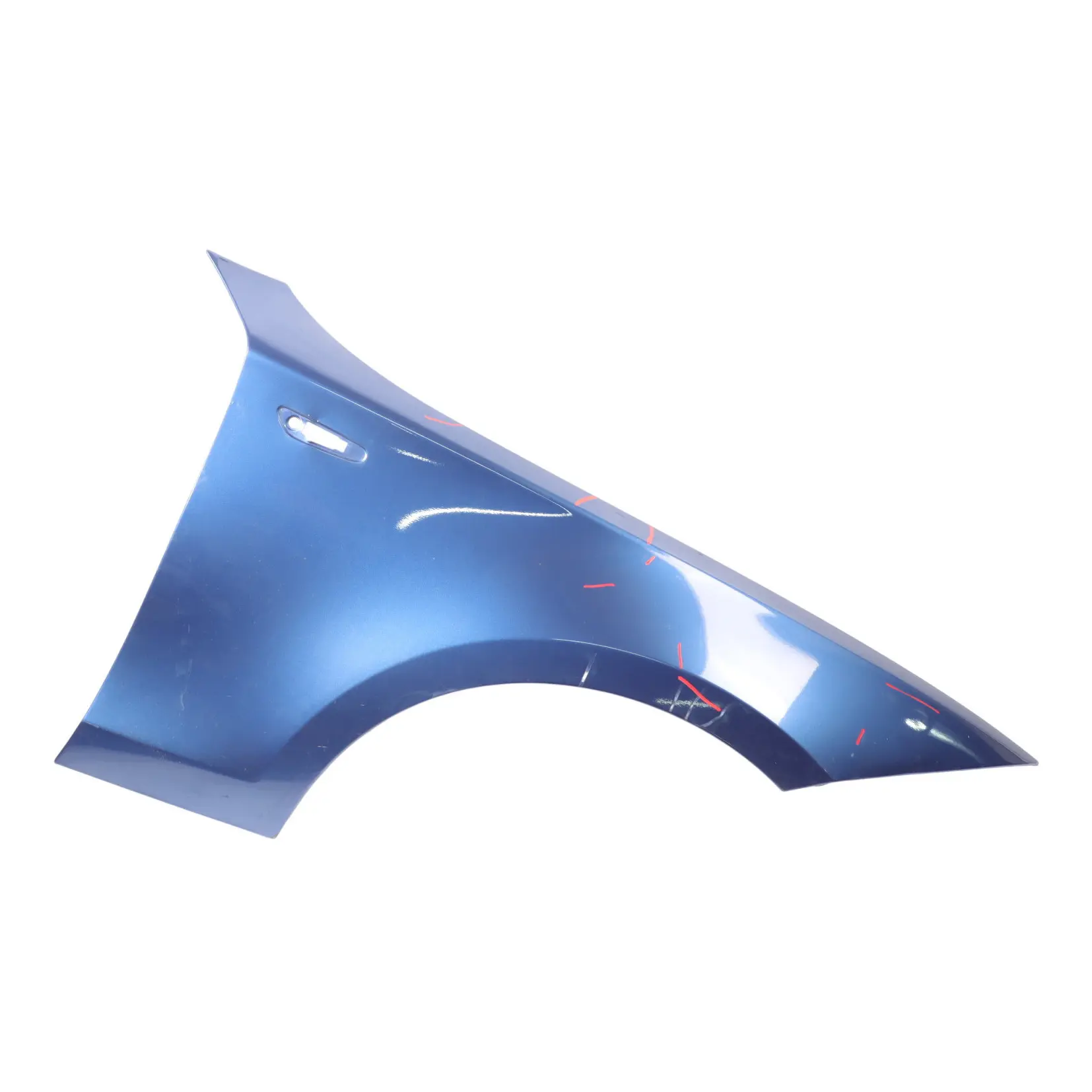 BMW E81 E87 Side Wing Panel Fender Wing Front Right O/S Montego Blue - A51