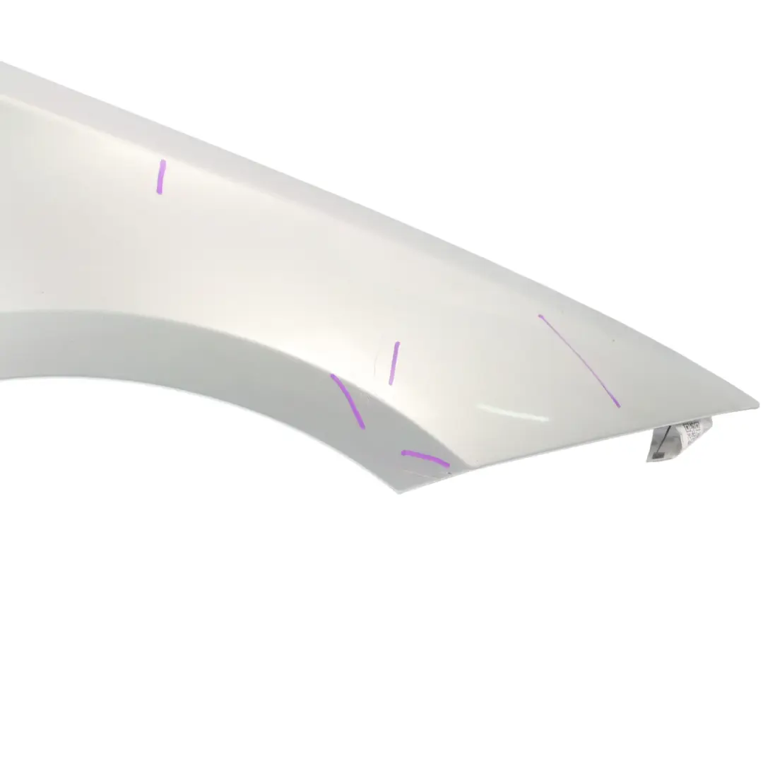 BMW E81 E87 Side Panel Fender Wing Front Right O/S Titansilber Silver - 354