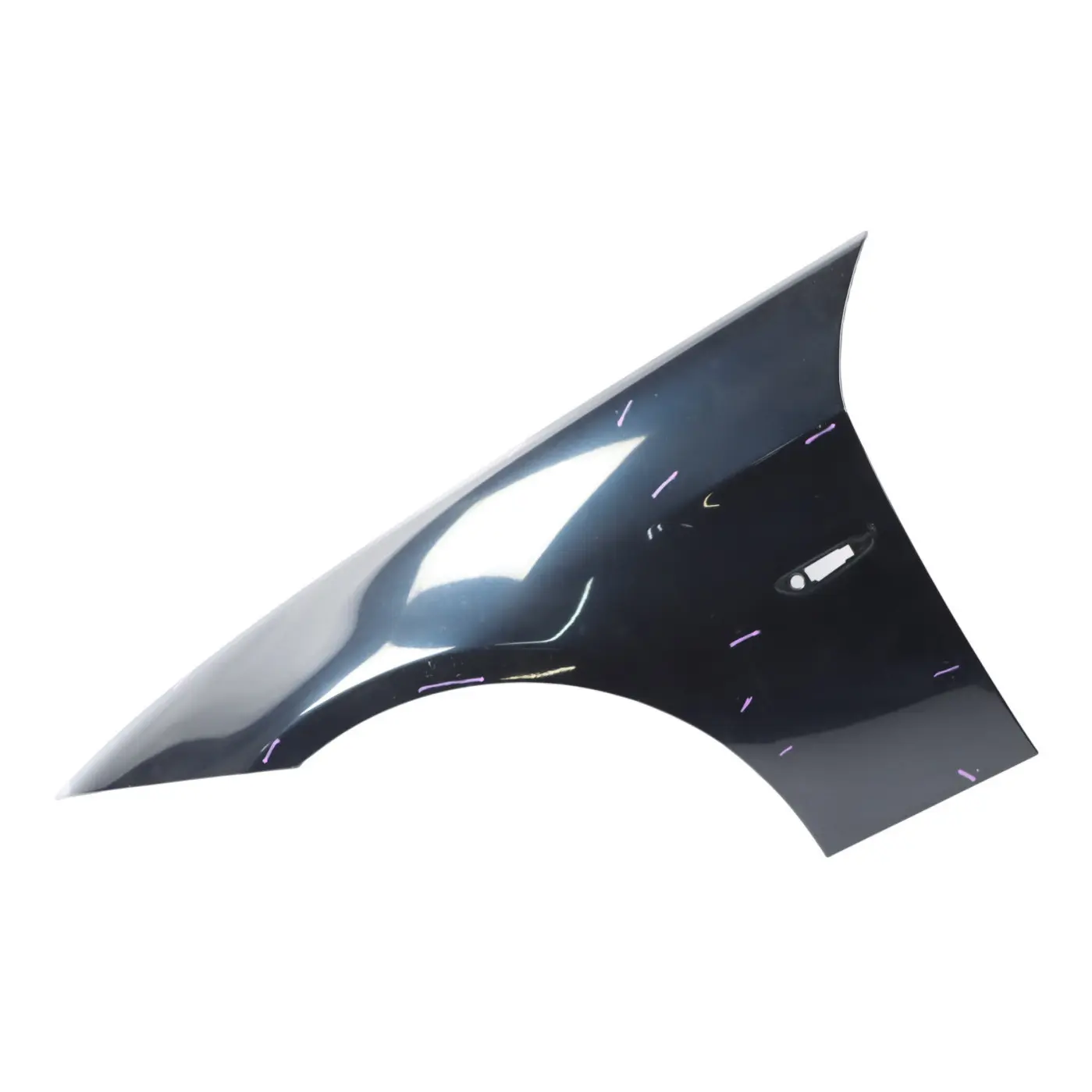BMW E90 E91 Side Panel Fender Wing Front Left N/S Carbonschwarz Black - 416