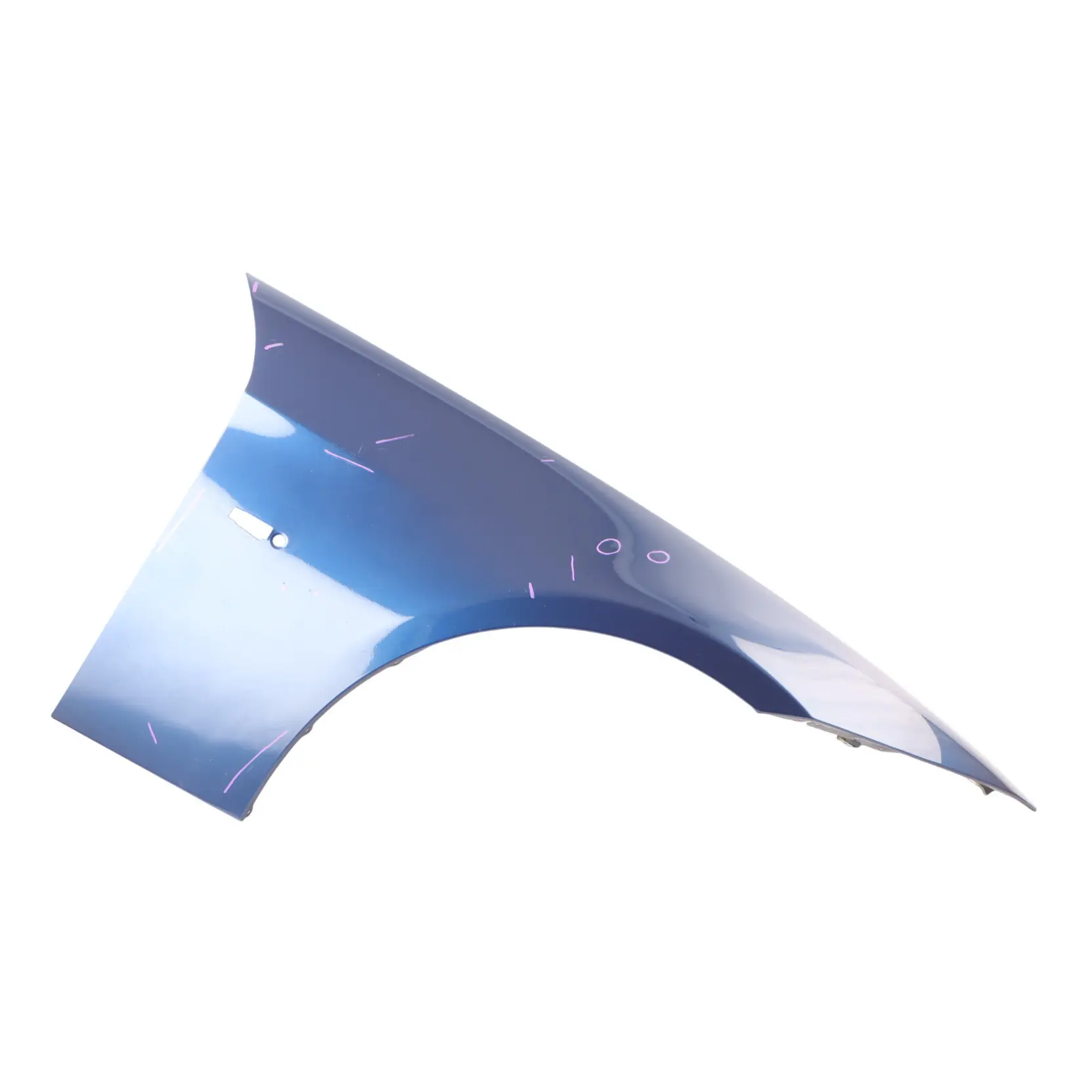 Side Panel BMW E90 E91 Fender Wing Front Right O/S Le Mans Blue Metallic - 381