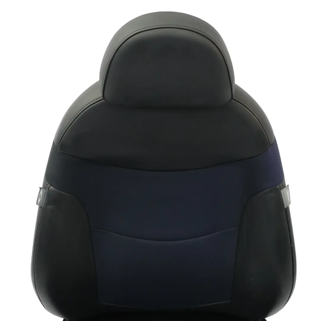 Front Seat Mini Cooper One R50 Fabric / Leather Molette Left N/S Cloth Sport