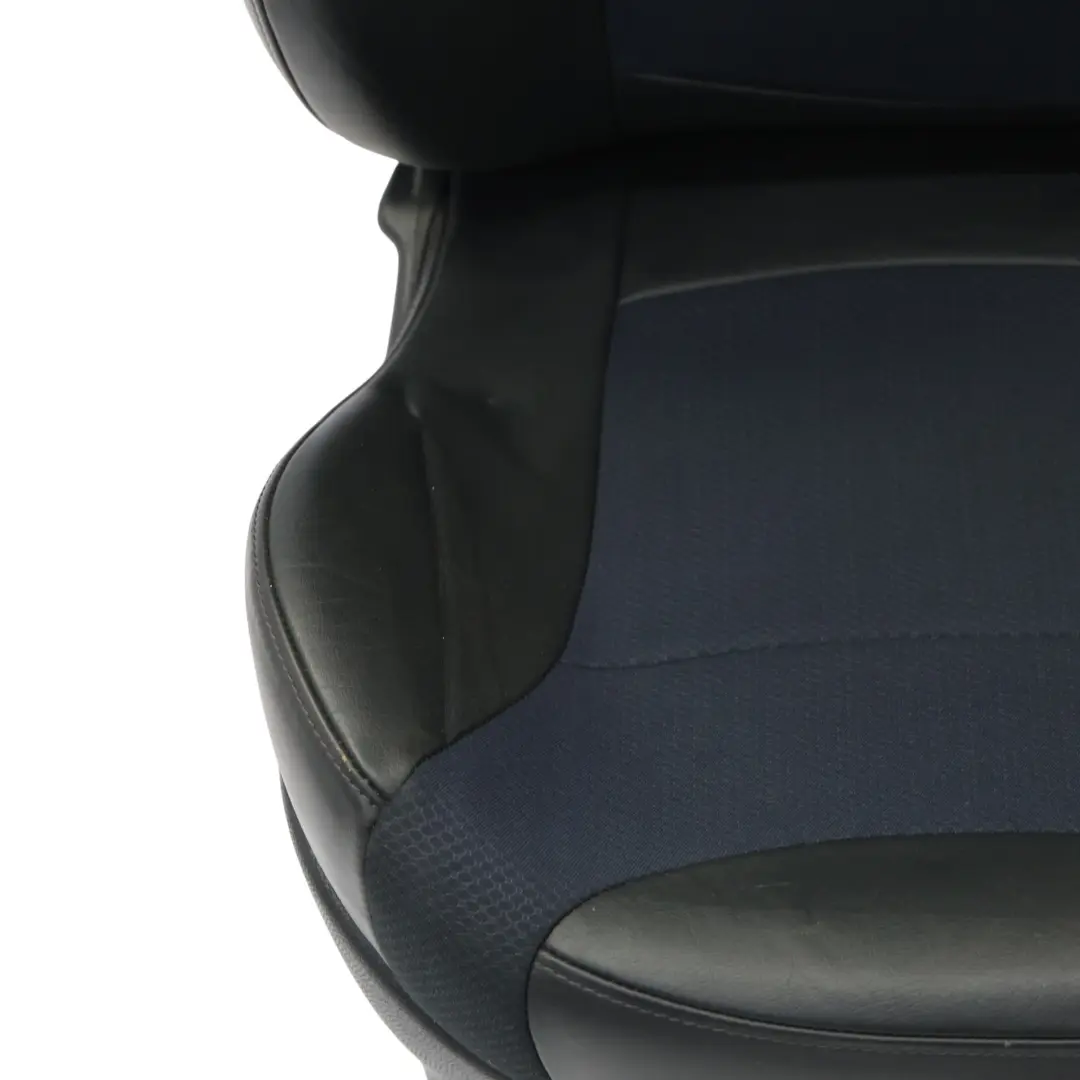 Front Seat Mini Cooper One R50 Fabric / Leather Molette Left N/S Cloth Sport