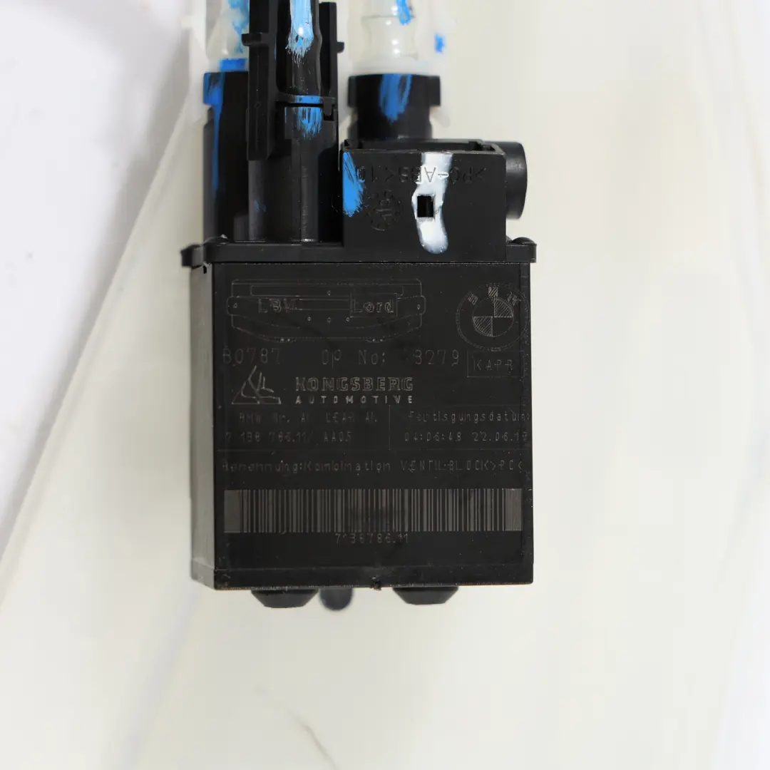 Lumbar Pad Support BMW E81 E87 E90 E91 E92 Front Seat Lordosis Pump Control Unit
