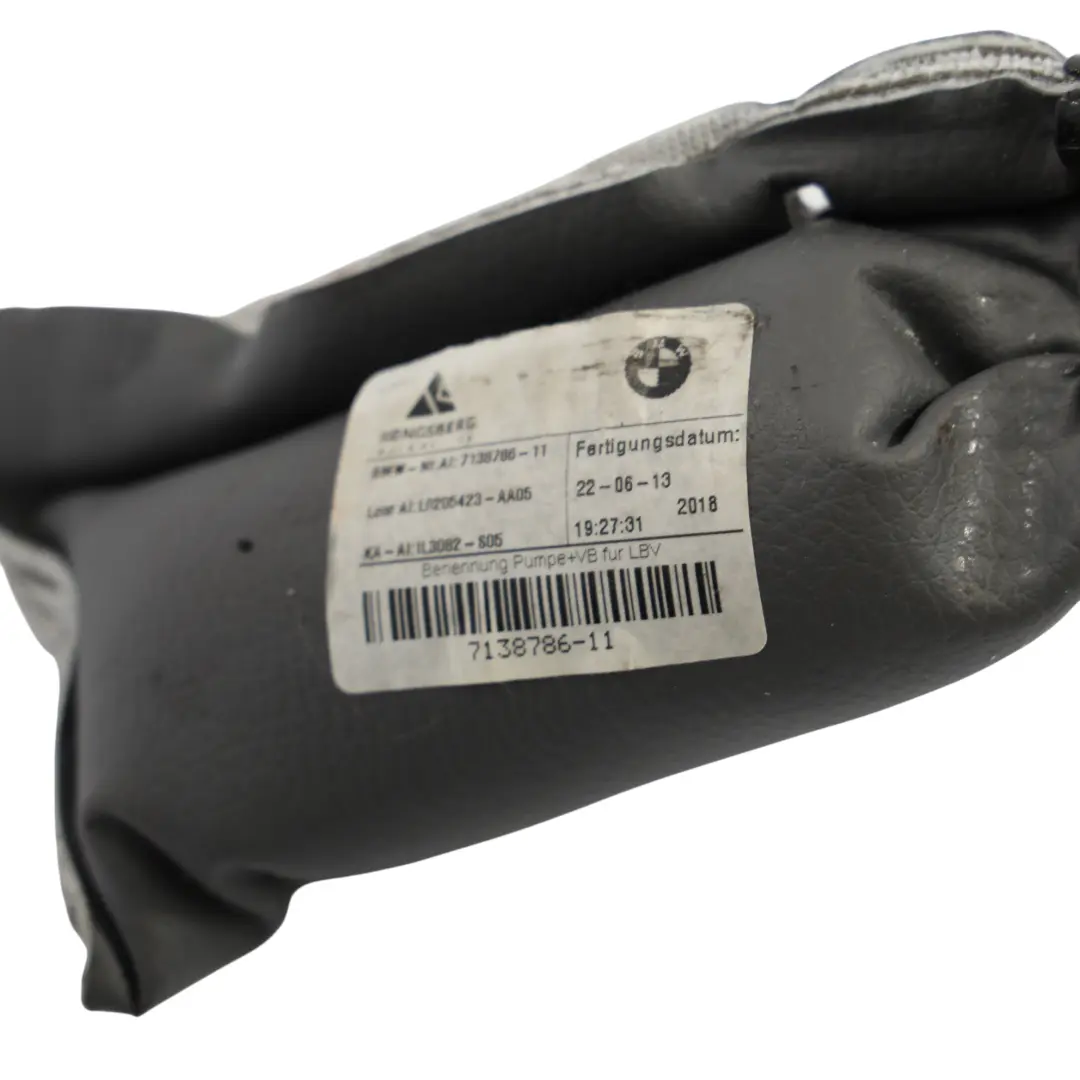 Lumbar Pad Support BMW E81 E87 E90 E91 E92 Front Seat Lordosis Pump Control Unit