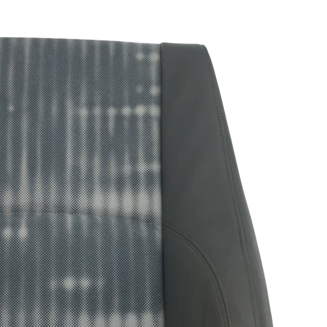BMW E87 Sport Schienale Anteriore Sinistro Rivestimento Panno Motion Alaska Grey