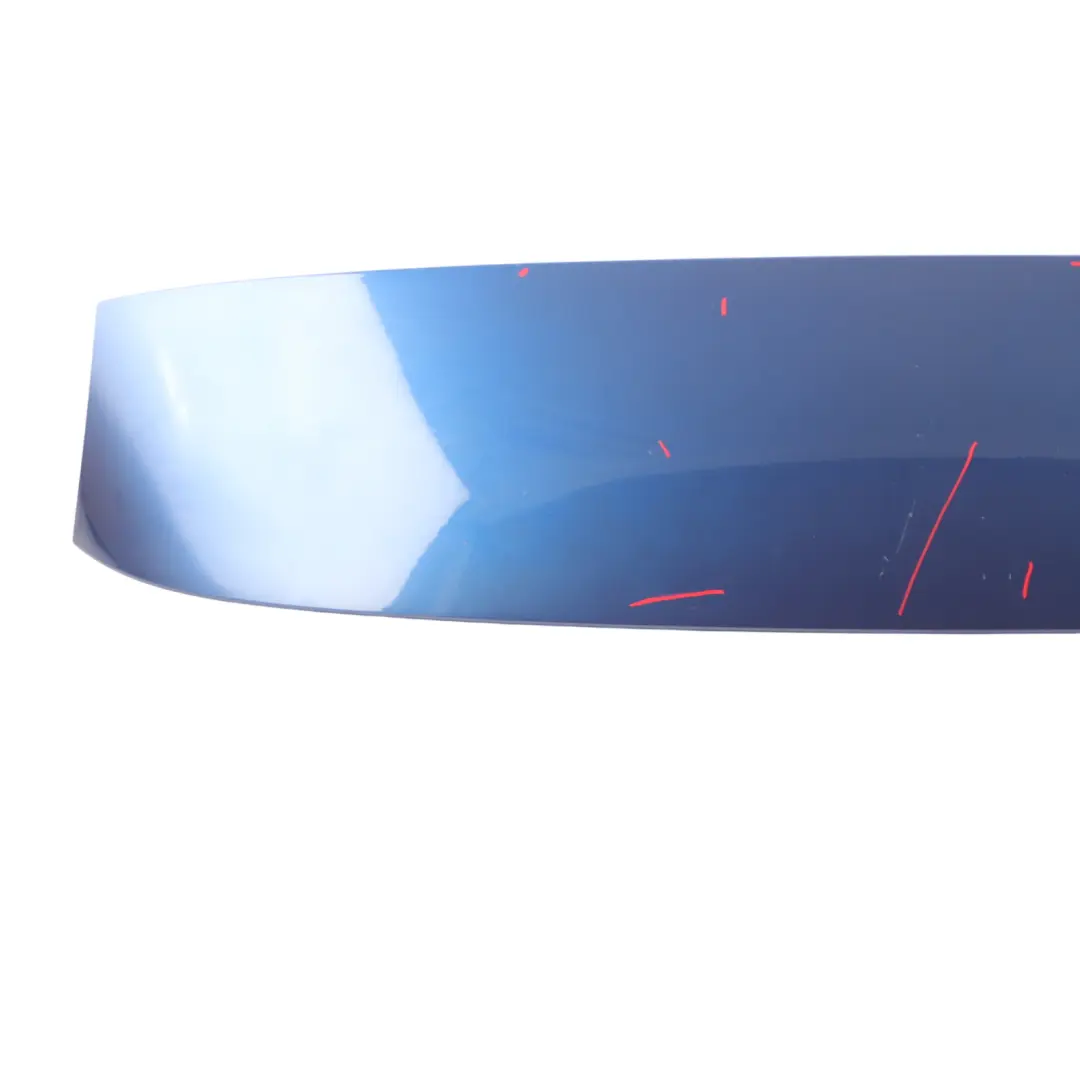 BMW E91 Touring Rear Spoiler Boot Trunk Lid Black Monaco Blue B35 7143263
