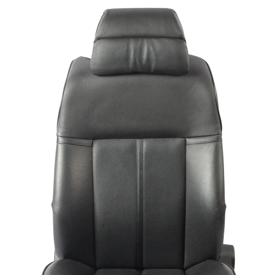 BMW E65 E66 Heated Black Leather Front Left N/S Climate Comfort Seat