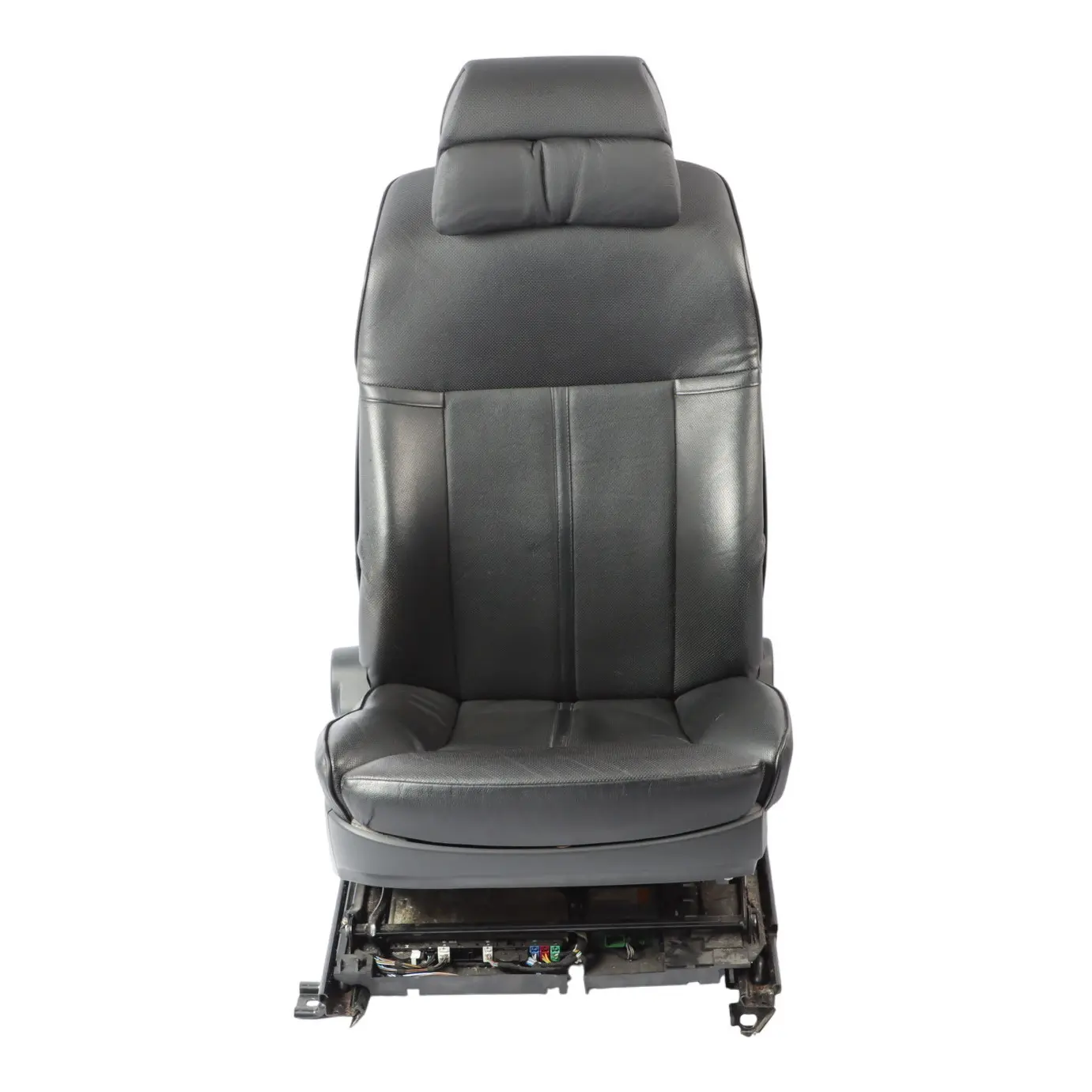 BMW E65 E66 Heated Black Leather Front Right O/S Climate Comfort Seat