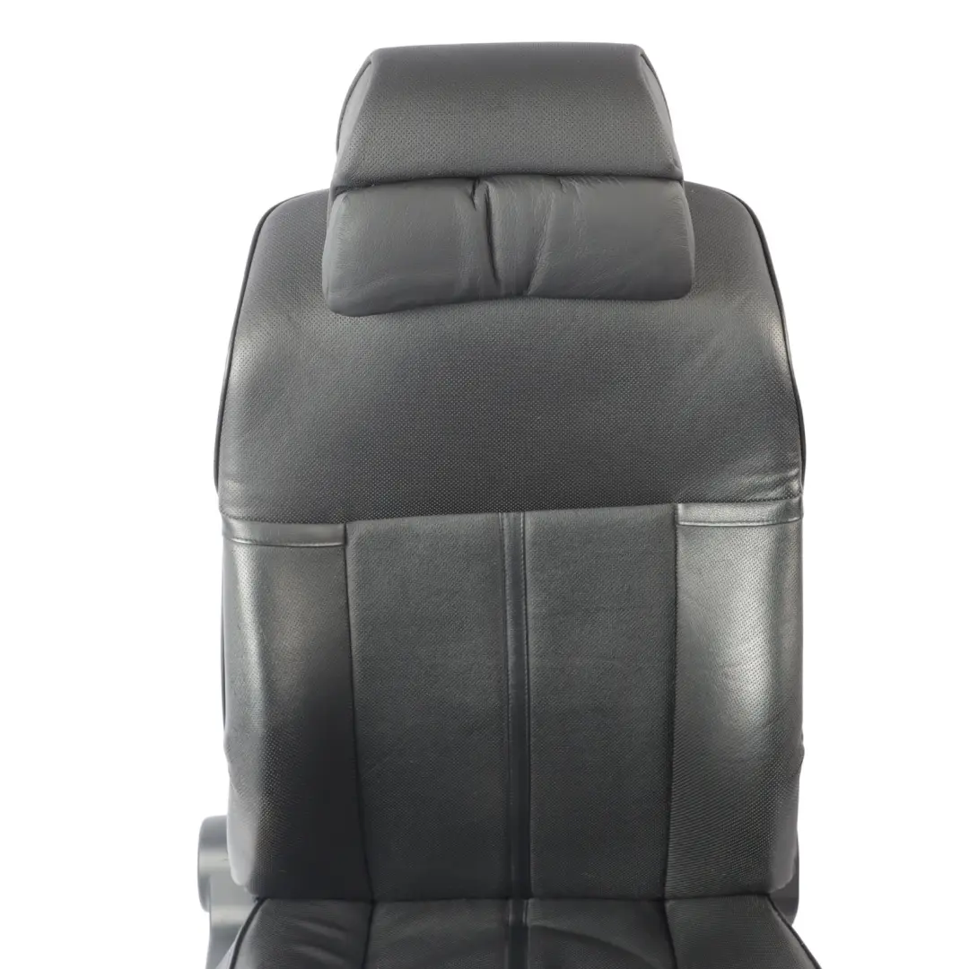 BMW E65 E66 Heated Black Leather Front Right O/S Climate Comfort Seat