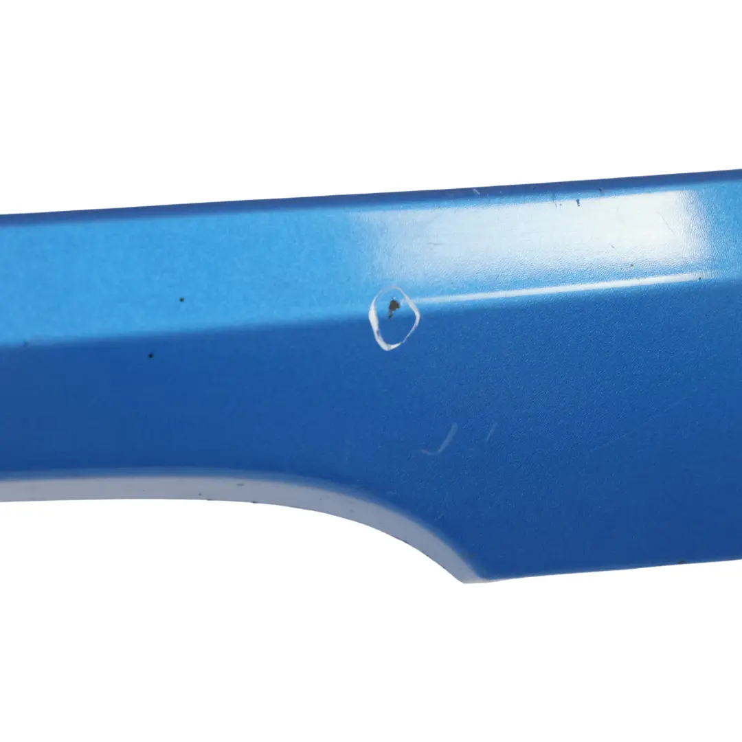Mini Cooper S R56 R57 Rear Bumper Trim Panel Centre Laser Blue Metallic - A59