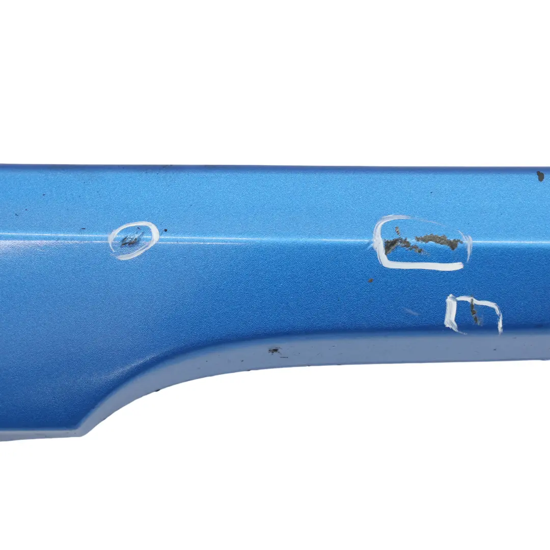 Mini Cooper S R56 R57 Rear Bumper Trim Panel Centre Laser Blue Metallic - A59