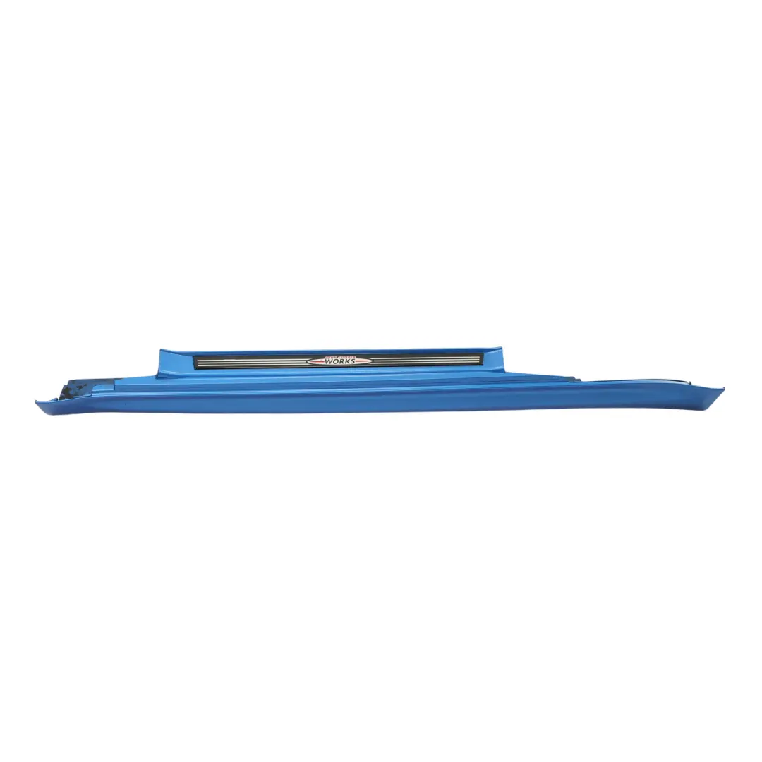 Mini R56 Side Skirt Cover JCW Left N/S Sill Trim Laser Blue Metallic - A59