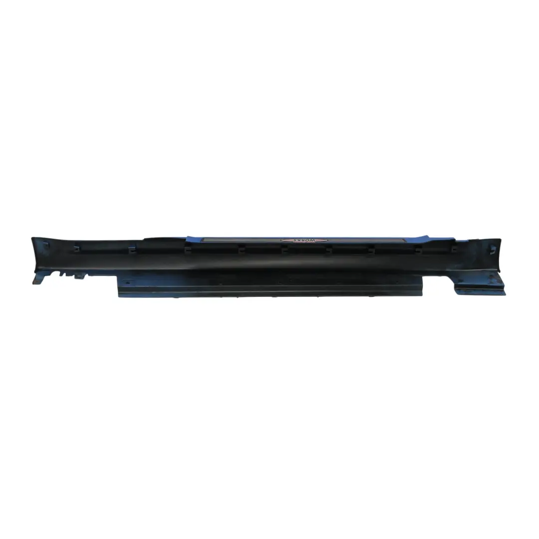 Mini R56 Side Skirt Cover JCW Left N/S Sill Trim Laser Blue Metallic - A59