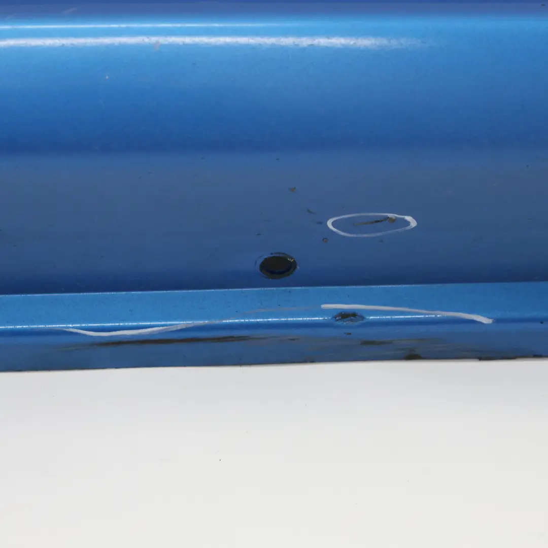 Mini R56 Side Skirt Right O/S Cooper S Door Sill Trim Laser Blue Metallic - A59