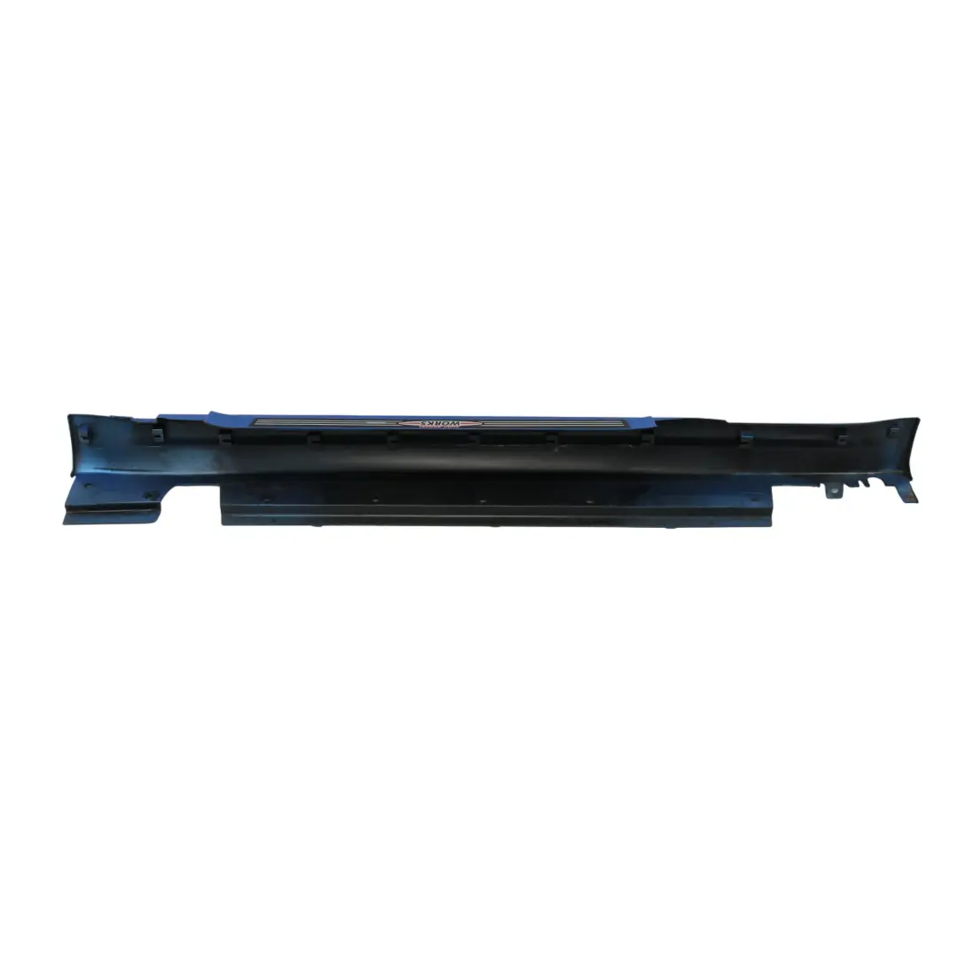 Mini R56 Side Skirt Right O/S Cooper S Door Sill Trim Laser Blue Metallic - A59