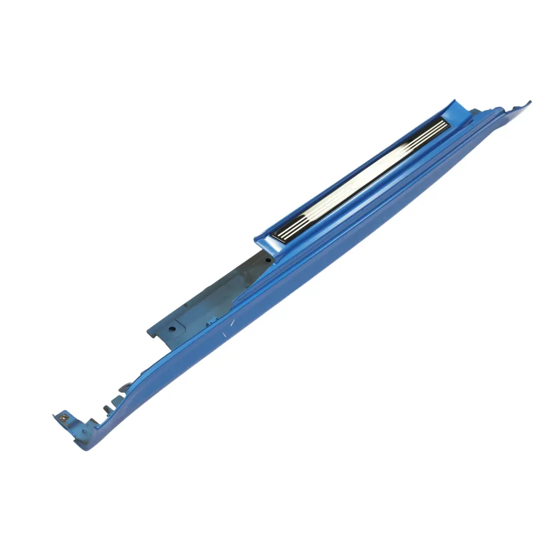 Mini R56 Side Skirt Right O/S Cooper S Door Sill Trim Laser Blue Metallic - A59