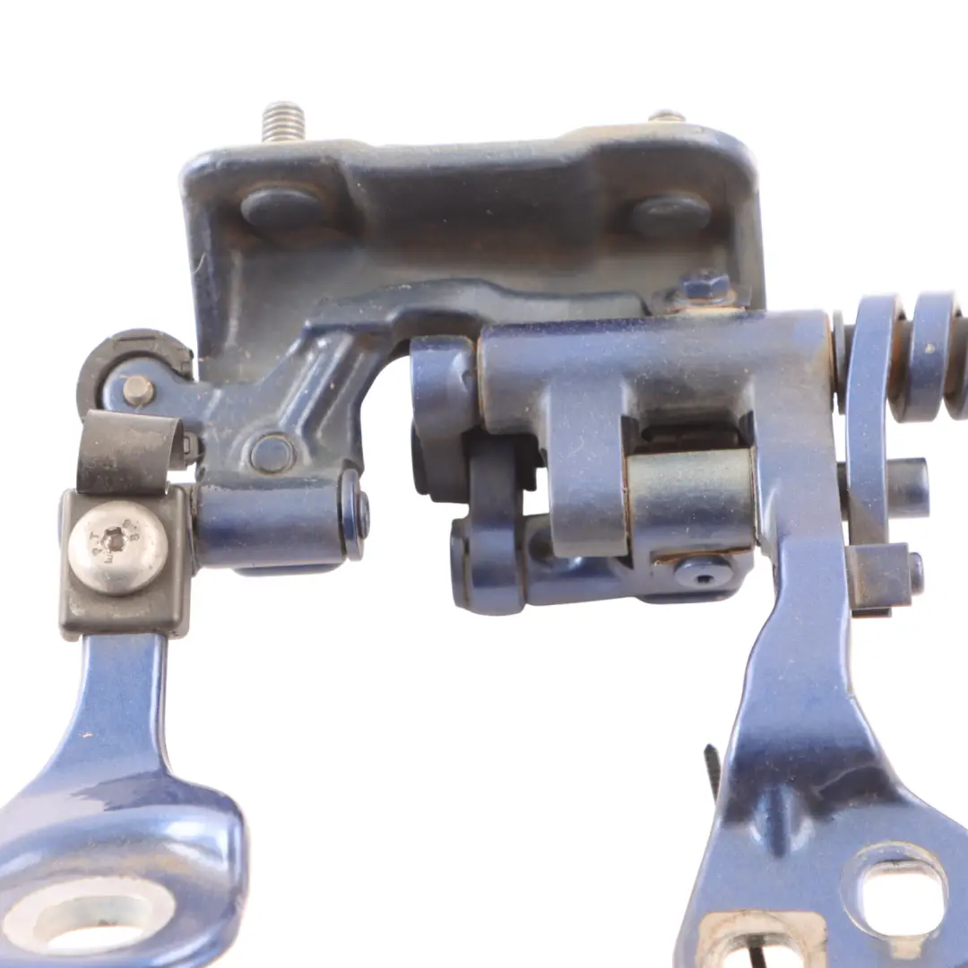 BMW E91 Rear Trunk Lid Hinge Right O/S Montego Blau Metallic - A51 7152675 Blue