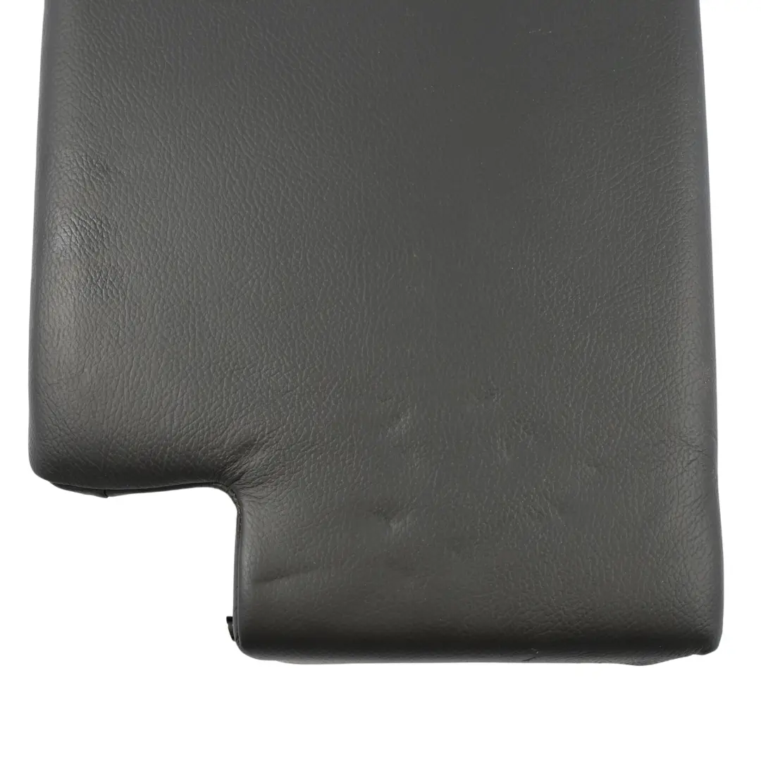 BMW X5 E70 Consola Apoyabrazos Asiento Trasero Portavasos Moldura Cuero Negro