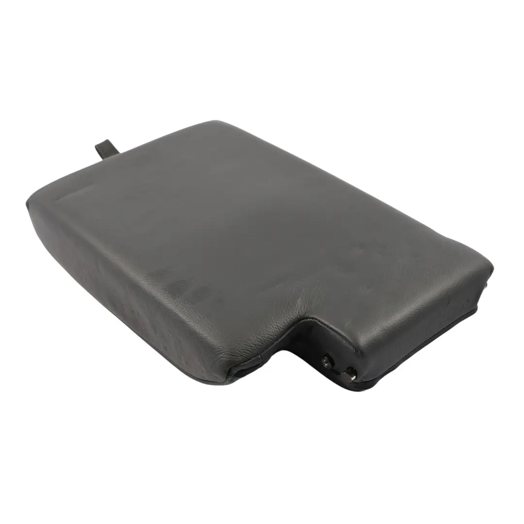 BMW X5 E70 Consola Apoyabrazos Asiento Trasero Portavasos Moldura Cuero Negro