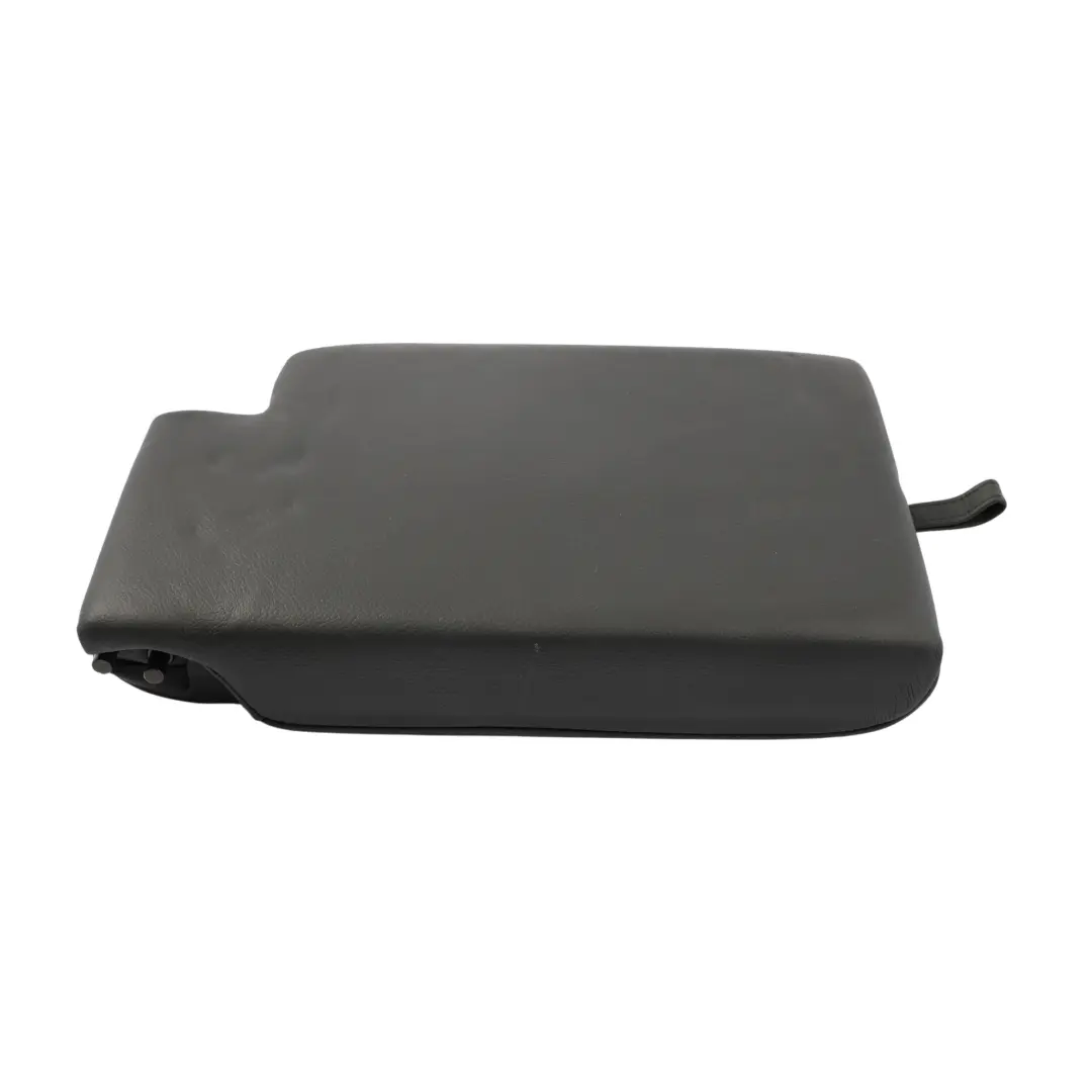 BMW X5 E70 Consola Apoyabrazos Asiento Trasero Portavasos Moldura Cuero Negro