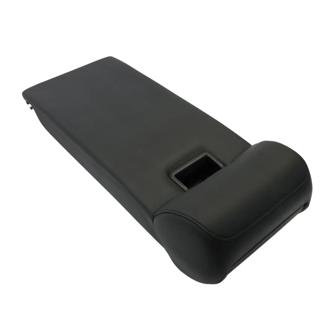 BMW X5 E70 Rear Seat Backrest Centre Armrest Shelf Cup Holder Cloth Black