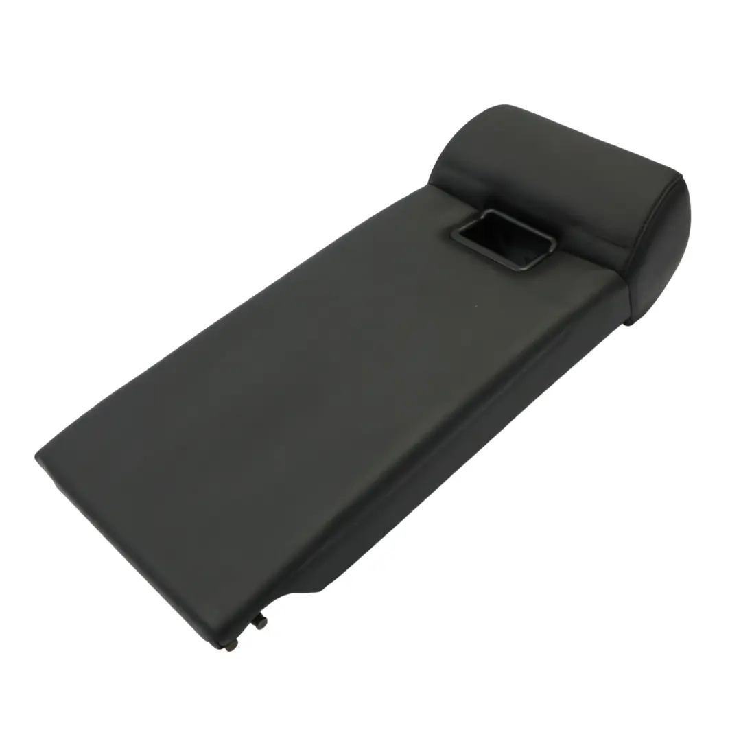 BMW X5 E70 Rear Seat Backrest Centre Armrest Shelf Cup Holder Cloth Black