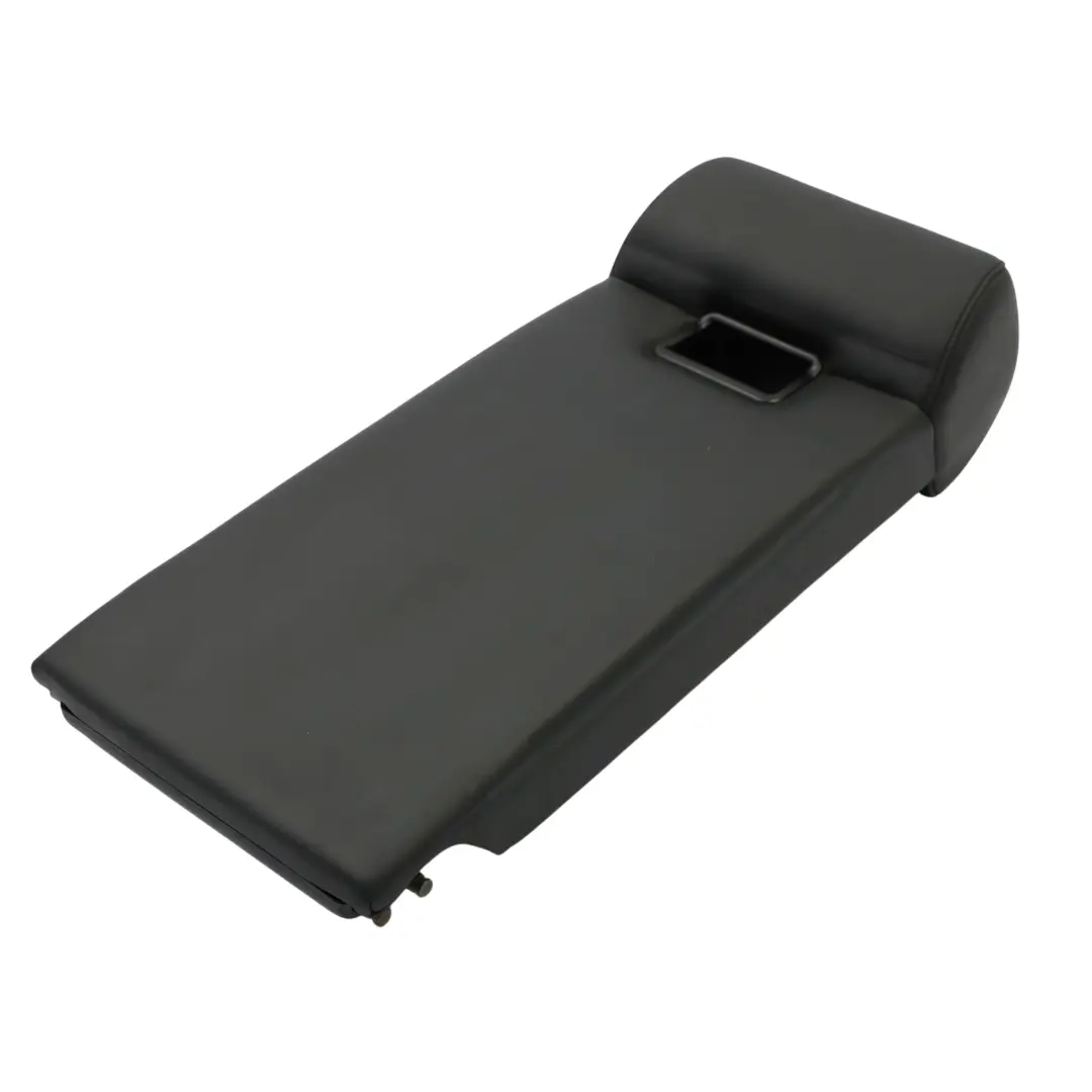 BMW X5 E70 Rear Seat Backrest Centre Armrest Shelf Cup Holder Cloth Black