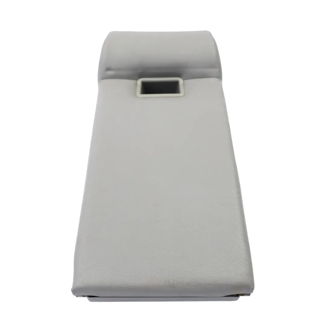 BMW X5 E70 Rear Seat Backrest Centre Armrest Shelf Cup Holder Leather Grey