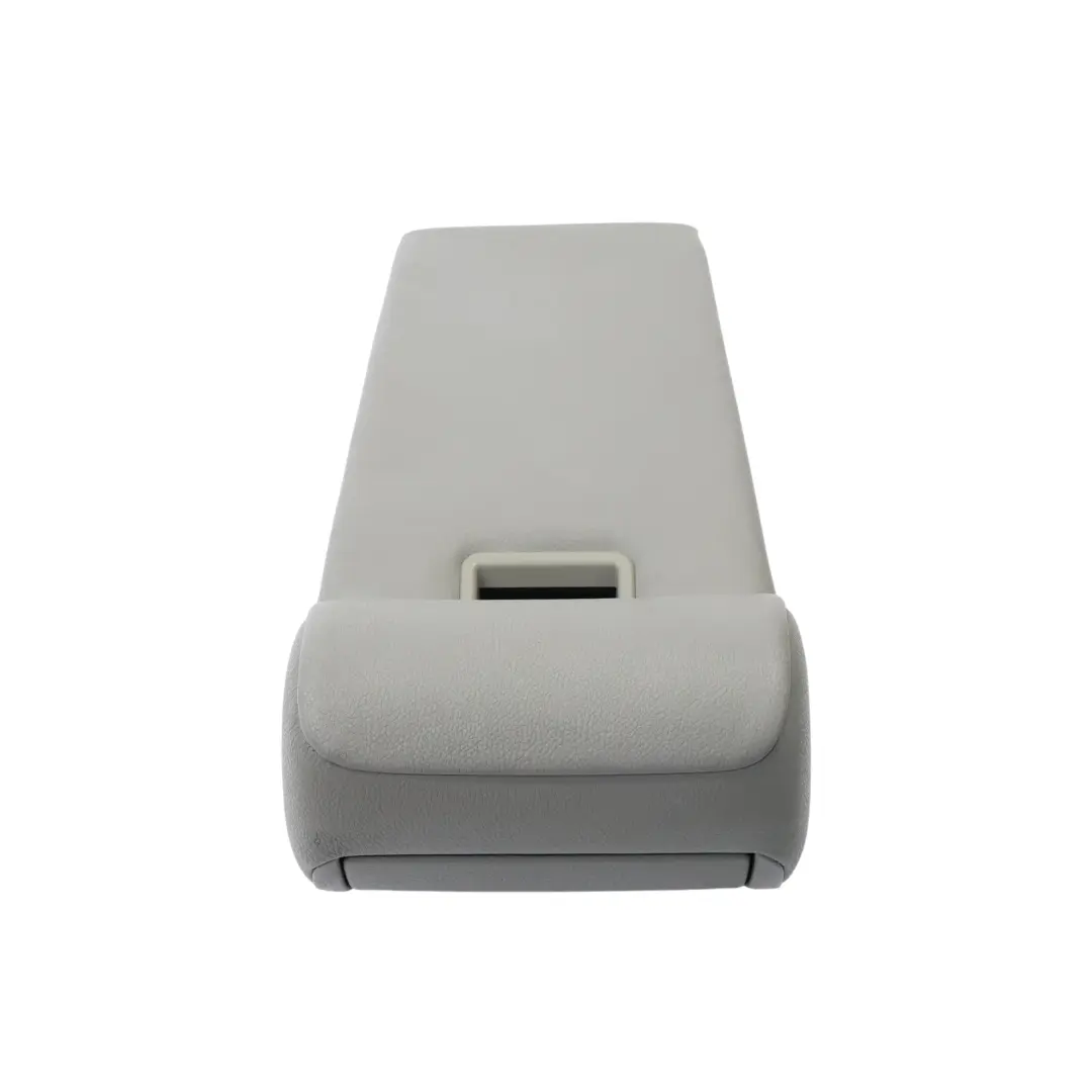 BMW X5 E70 Rear Seat Backrest Centre Armrest Shelf Cup Holder Leather Grey